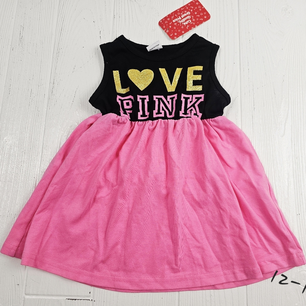 VS PINK Love Pink Dress 12-18 Month